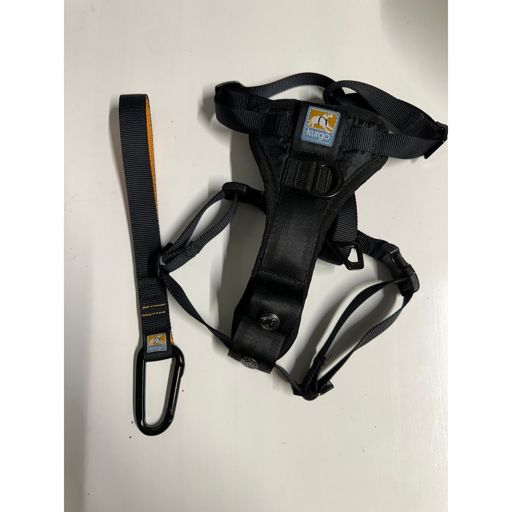 Kurgo Black‎ -Dog  Harness Seatbelt Travel Pet Safety Size M